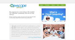 Desktop Screenshot of devscapesoftware.com