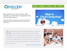 Tablet Screenshot of devscapesoftware.com